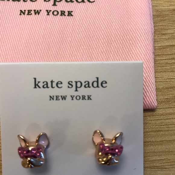 Kate Spade Antoinette Stud Earrings in Pink - Picture 9 of 10